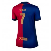 Zenski Nogometni Dres Barcelona Ferran Torres #7 Domaci 2024-25 Kratak Rukav